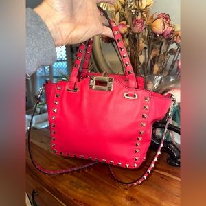 Valentino red Rockstad mini bag